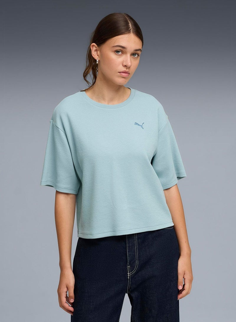 PUMA Essential Elevated Relaxed T-Shirt - Image 1